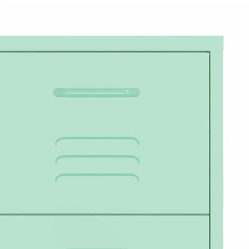 Lady Jillian -  Drawer Cabinet Mint 80x35x101,5 cm Steel